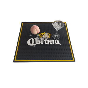 Custom Printed Silicone PVC Bar Runner Rubber Pub Mat <b>Beer</b> Spill Pad Rail Mat Drip Tray Non Slip Service Mat <b>Table</b> Coaster Place - Product Image 5