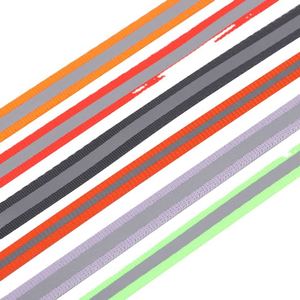 Cheap Hot Sale Sustainable Custom PP Strap <b>Webbing</b> Nylon Reflective Yarn Jacquard Ribbon - Product Image 3