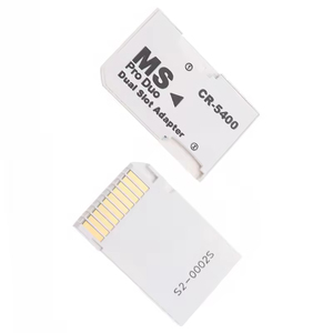 <span class=keywords><strong>Adaptador</strong></span> de <span class=keywords><strong>Tarjeta</strong></span> de Memoria CR5400, <span class=keywords><strong>Tarjeta</strong></span> Micro SD TF Flash a Memory Stick MS Pro Duo para <span class=keywords><strong>PSP</strong></span>, <span class=keywords><strong>Adaptador</strong></span> Dual de 2 Ranuras - Product Image 1