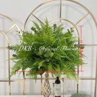 Boules de fleurs artificielles en soie style floral, roses et hortensias, pour centres de table de mariage, blanc et vert – Vente chaude directe usine