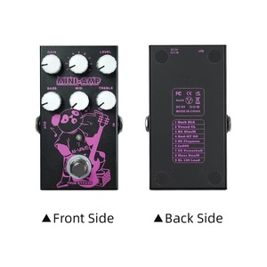 M-VAVE Mini amp DC 9V 3 ban nhạc EQ đúng bỏ qua 9 cổ điển amp hiệu ứng guitar điện hiệu ứng bàn đạp - Product Image 3