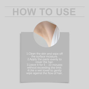 Crema Depilatoria Natural y Orgánica de 100g para Eliminar el Vello Corporal sin Dolor, Depilación Permanente para Hombres y Mujeres - Product Image 5