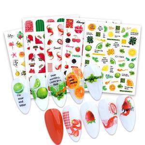 Paso Sico <span class=keywords><strong>2022</strong></span> <span class=keywords><strong>verano</strong></span> frutas vacaciones manicura suministros DIY autoadhesivo Nail Art pegatina <span class=keywords><strong>para</strong></span> <span class=keywords><strong>uñas</strong></span> diseño DIY - Product Image 1