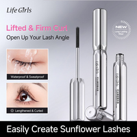 Maskara Life Girls Pemanjang Bulu Mata Sikat Halus Tahan Air Maskara Melentikkan Maskara 3D Curl Penambah Volume
