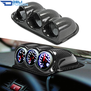 Soporte para Medidor de Tablero de Fibra de Carbono de 60 mm para Mitsubishi Lancer Evolution 7 8 9 EVO VII VIII IX 2001-2007, LHD - Product Image 1