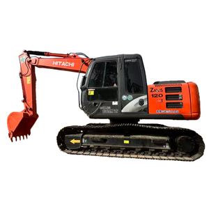 Excavatrice sur chenilles d'occasion Hitachi ZAXIS120, 20 tonnes, 90% neuve, pour travaux de construction, fabriquée au Japon. - Product Image 1