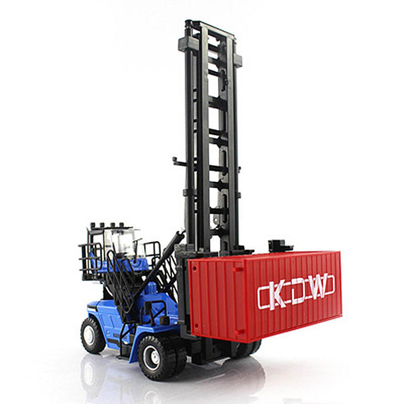 KDW 1:50 Die Cast Alloy Empty Container Stacker Car Model