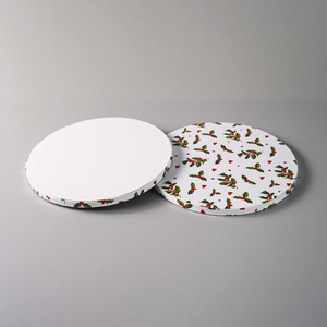 Fournitures de décoration de gâteaux personnalisées de 6 à 20 pouces, outils de décoration de gâteaux au design personnalisé, plateaux ronds pour gâteaux - Product Image 4