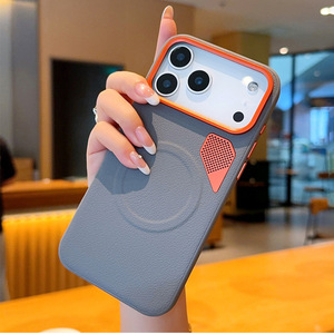 Fundas para <span class=keywords><strong>iPhone</strong></span> de Diseño de Lujo, Funda Magnética de Imitación con Disipación de Calor para <span class=keywords><strong>iPhone</strong></span> 17 <span class=keywords><strong>Pro</strong></span> <span class=keywords><strong>Max</strong></span> - Product Image 6