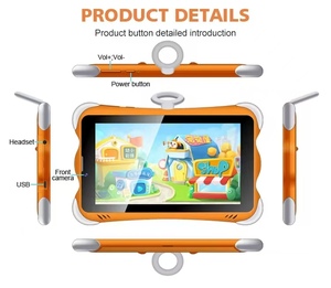 Tableta Infantil Multicolor de 7 Pulgadas, Computadora Educativa, Adecuada para Estudiantes y Entretenimiento - Product Image 3