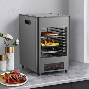 Parrilla de bistec infrarroja eléctrica <span class=keywords><strong>para</strong></span> acampar al aire libre Cocina Barbacoa de mesa con capacidad de 12L <span class=keywords><strong>para</strong></span> uso doméstico - Product Image 1