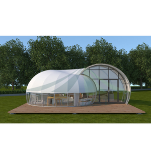 Glaming hotel luxury cabin tent family house boat shell hotel tent - Product Image 1