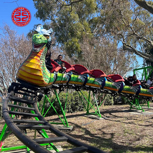 Divertido Parque de Atracciones al Aire Libre para Niños, Barato, con Juegos de Gusano Loco y Montañ<span class=keywords><strong>a</strong></span> Rusa Dragón Volador en Venta - Product Image 2