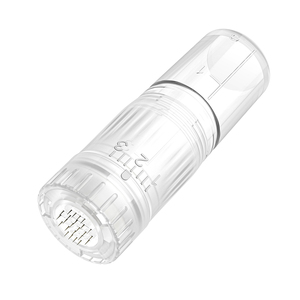 Herramientas Desechables de Cuidado de la Piel de ABS, Puntas de Repuesto para Lápiz de Belleza Modelo H3, 12/24/36/Puntas <span class=keywords><strong>Nano</strong></span> Redondas, Fuente de Alimentación Eléctrica Portátil para Cuidado Facial - Product Image 2