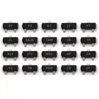 100 pièces S8050 SS8550/2N4401 imprimé J3Y NPN Transistor de puissance SMT Transistor paquet SOT23