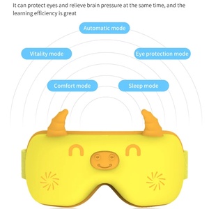 <b>Mini</b> 5 Modes <b>Vibration</b> Hot Compression Eye Massager Smart Voice Eye Massage Device for Children - Product Image 3