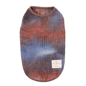 Kaus poliester dapat dicuci Breathable terlaris kaus tanpa lengan cetak hewan peliharaan untuk anjing dan kucing pakaian hewan peliharaan nyaman - Product Image 3