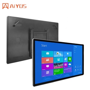 Wall Mount quảng cáo thông minh LED TV Totem <span class=keywords><strong>LCD</strong></span> cảm ứng thông minh 1080P kỹ thuật số <span class=keywords><strong>video</strong></span> player Chất lượng cao kỹ thuật số biển 55 inch kim loại - Product Image 1