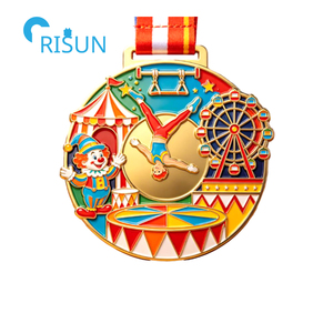 Medallón Personalizado de Circo y Acrobacias Callejeras, para Desfiles, Fiestas, Carnaval, Medalla Personalizada de Circo y Acrobacias Callejeras - Product Image 6