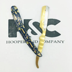 Wholesale Barber <b>Razors</b> Sustainable Mink Stainless Steel Shaving Barber <b>Straight</b> <b>Razor</b> for Men Blade Changeable Logo Offer - Product Image 2