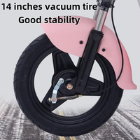 Vélo électrique à gros pneus, batterie au plomb-acide 48V, autonomie 55-65 km, cadre en acier à haute teneur en carbone, moyeu arrière, roues de 14 pouces, longue autonomie, électronique