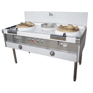 Cuisinière à gaz propane professionnelle chinoise avec four et évier intégré pour cuisine, modèle simple - Product Image 5