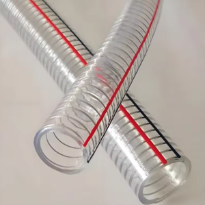 <span class=keywords><strong>Tuyau</strong></span> d'<span class=keywords><strong>aspiration</strong></span> en PVC résistant à l'abrasion pour <span class=keywords><strong>copeaux</strong></span> de bois, granulés plastiques, sable et gravier, antistatique en option - Product Image 1