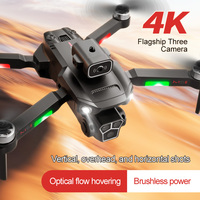 Drone RC pliable M1S à évitement d'obstacles, double caméra, batterie modulaire, photographie aérienne, quadricoptère pour commande en gros - Vente chaude