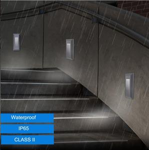 P2303 Bề Mặt Gắn 3 Năm ABS + PC 1 Wát SMD LED AC LED Vườn Tường Đèn LED Ngoài Trời Bước Ánh Sáng - Product Image 5