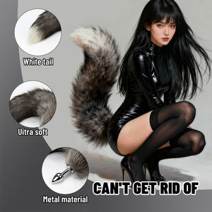 Colas de Animales Románticas para Cosplay y Tapones Anales Metálicos, Juguetes Divertidos, Juegos para Adultos, Tapones Anales para Principiantes - Product Image 3