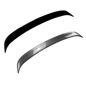 Subaru Impreza Wrx <b>Rear</b> <b>Spoiler</b> 2001-2007 Piano Black Carbon Fiber Texture Abs Wing Shaped Trunk Lip - Product Image 2