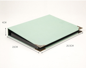 Álbum de Recortes 8x10 Pulgadas, Álbum de Fotos DIY, Tapa Dura, Papel Kraft, Libro de Recuerdos para Bodas, Aniversarios, Viajes, Familia - Product Image 6