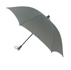 Parapluie manuel super léger à ouverture automatique, long, coupe-vent, imperméable, en polyester 210T Pongee, avec baleines en fibre de verre, style droit - Product Image 1