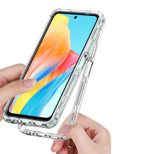 Сверхпрочный прозрачный чехол 3 в 1 для телефона для <span class=keywords><strong>OPPO</strong></span> A79 5G A78 A58 4G A38 Reno 7 4G противоударный защитный чехол для телефона - Product Image 4