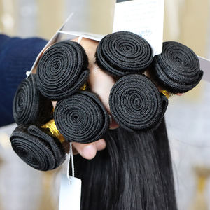 Trama de Cabello Humano al por Mayor Cabello Natural de Malasia Vendedor de Cabello Virgen 9A Extensión de Cabello <span class=keywords><strong>Peruano</strong></span> en Paquete 30 Pulgadas - Product Image 5