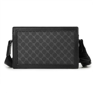 Sac à bandoulière pour <span class=keywords><strong>homme</strong></span> de luxe haut de gamme, petit sac messager, personnalisable avec impression intégrale, polyester imperméable, cuir PU, <span class=keywords><strong>tendance</strong></span> - Product Image 6