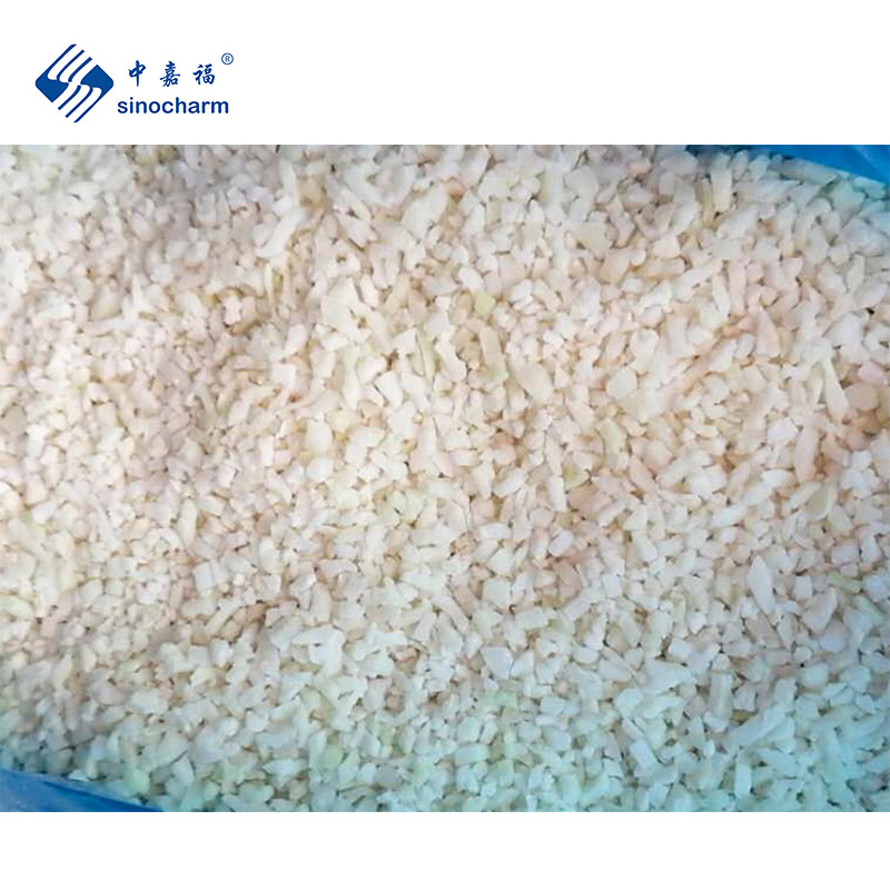 Sinocharm HACCP, оптовая цена, 4-6 мм, нарезанная кубиками замороженная цветная капуста, готовая к употреблению