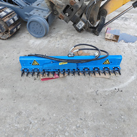 Accessoires pour mini-excavatrice, taille-haie pour excavatrice, 1 tonne, 2 tonnes, 3 tonnes, taille-haie pour excavatrice