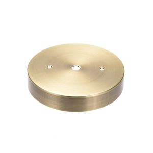 Kit de lumière d'auvent de plafond rétro avec accessoires de suspension de disque en laiton antique de boucle - Product Image 1