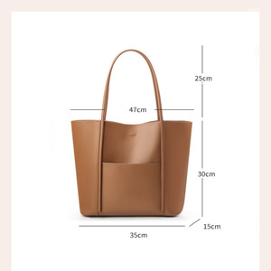 Sac à main en cuir véritable pour femme, motif crocodile, grande capacité, en cuir de vachette première couche, sac à bandoulière - Product Image 2