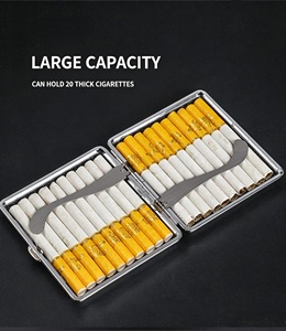Portasigarette <span class=keywords><strong>Vintage</strong></span> in Plastica per 20 Sigarette King Size, Scatola Protettiva di Grande Capacità, Vendita Diretta dalla Fabbrica - Product Image 4