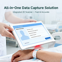 Tableta Médica de 10.1 Pulgadas Android GMS IP65 Resistente al Agua 5G GPS Escáner de Código de Barras 2D NFC PC Resistente para el Sector Sanitario para Hospital ODM OEM