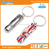 Porte-clés clip pliable Lisboa personnalisé en émail, porte-clés de poche pour cadeaux du Portugal, 10 pièces