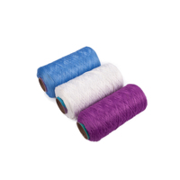 Fil de serpillière en microfibre 100% polyester DTY teint, fabriqué en Chine