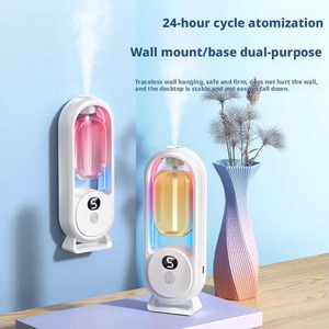 Diffuseur de parfum automatique alimenté par USB, diffuseur d'huiles essentielles avec lumière de pulvérisation, parfum léger, produits intelligents pour la maison - Product Image 3