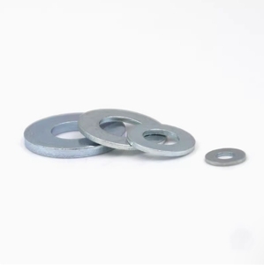 LeGood ID Flat <b>Washers</b> 8mm x OD 16mm x 1.0mm thick Zinc Plated Carbon Steel - Product Image 3