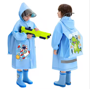 Étudiant garçon filles clair imperméable pour l'équitation cyclisme imperméable dessin animé <span class=keywords><strong>manteau</strong></span> de <span class=keywords><strong>pluie</strong></span> porter pour enfants enfants Tour voyage randonnée - Product Image 2