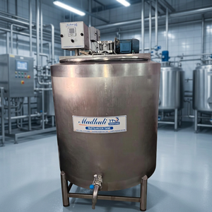 Pasteurisateur discontinu Madhuli Industries 2000L pour la crème glacée et les produits laitiers |   Système industriel hautement automatisé triphasé 5 kW avec garantie d'un an - Product Image 3