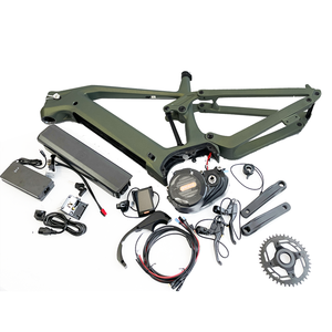 Cuadro de Bicicleta Eléctrica de Montaña Bafang M620 G510 52v 1000w 27.5 <span class=keywords><strong>29</strong></span>'' 17' 19' de Fibra de Carbono con Suspensión Completa y Batería de 52v 17.5Ah - Product Image 1
