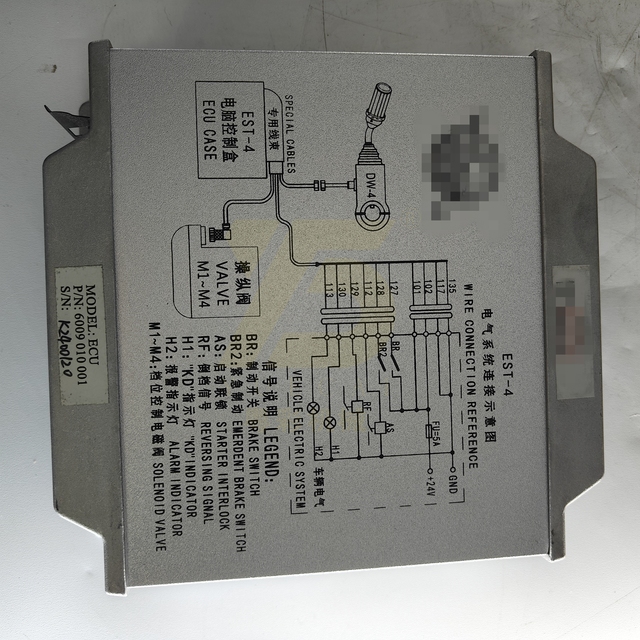 YUE CAI Controller ECU 6009010001 EST-4 for SL50W-3 ZL50G ZL30BR Wheel Loader Control Unit Computer Board